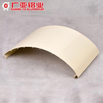 China Air Conditioning OEM Supply Home Appliances PVDF Aluminum Arc Air Conditioning Panel for sale