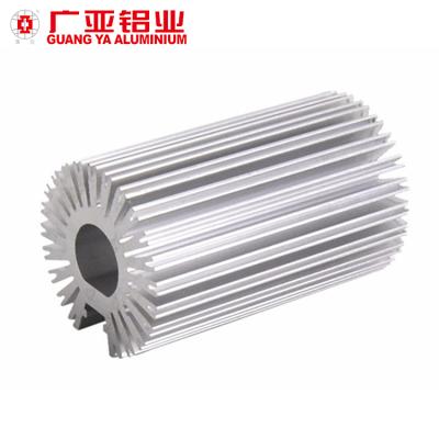 China Radiator Extrusion Profile Round Anodized Aluminum Radiators Supplier for sale