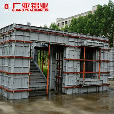 China Precast Factory Building Efficiency Aluminum Formwork Building System for sale