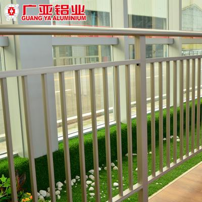 China Hotel Modern Design Outdoor Aluminum Fence For Balcony Railing Grill for sale