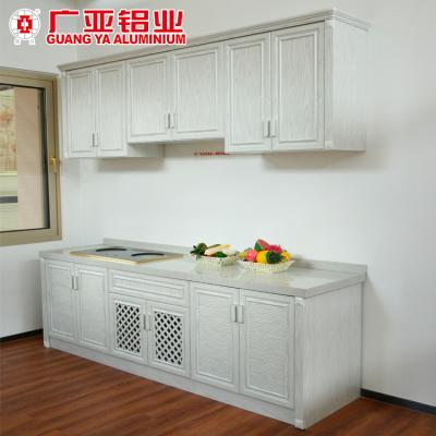 China Simple design durable custom porcelain gas stove aluminum sideboard, wood grain shaker sideboard with high quality for sale