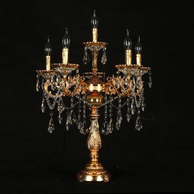 China EUROPEAN Quality Guaranteed Luxury Professional Custom Golden LED Table Lamp for sale