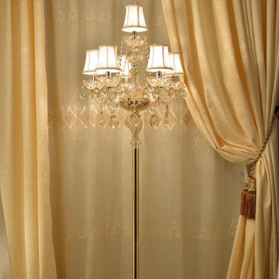 China Professional Hotel Decorativeled Crystal Floor Lamp Excellent Workmanship EUROPEAN Success for sale