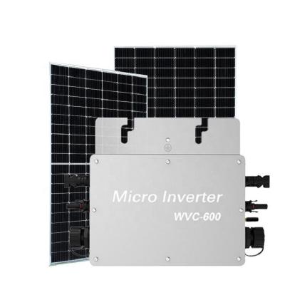 China 600w Micro Solar Inverter Solar Panel With Micro Inverter 283mmx200mmx41.6mm for sale