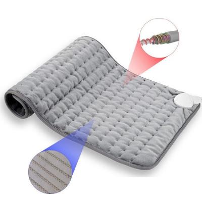 China Back pain relief Dual Control Electric Heating Pad Office Home Winter Heating Pad for sale