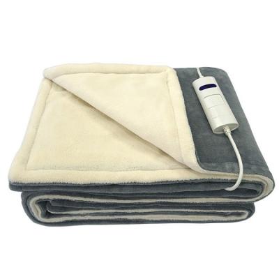 China Anti-Static Best-selling Fast Heating Machine Washable Folding Electric Blanket for sale