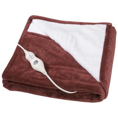 China Anti-Static High Quality Heated Thick Warm Electric Blanket for sale