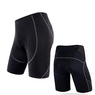 China custom Anti-wrinkle black white high waisted running tight shorts shorts gym shorts pants men legging with spats for sale