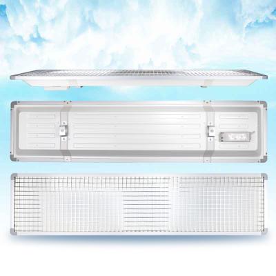 China Eco-friendly Energy-saving Suspended Steel Plate Office Indoor Hospital 36W Led Linear Tube Light for sale