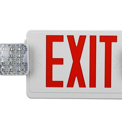 China Emergency Warning Light Led Emergency Light 2021 4-in-1 LED Exit Sign Emergency Light for sale