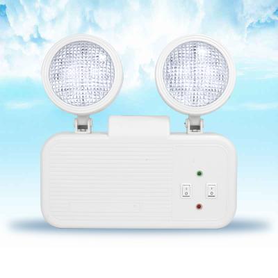 China Eco-friendly Factory Wholesale Auto Dual Head Led Outdoor Led Emergency Light Emergency Light for sale