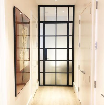 China Modern Swiss Carbon Steel And Thermal Break Galvanized Steel Interior Steel Door for sale