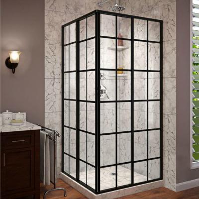 China Europe Style French Door 2020 Latest Modern Window Grill Design Custom Interior Glass Partition Wall Door Steel for sale