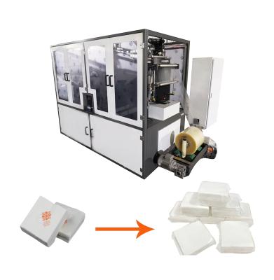 China Paper Industry Automatic 3d Napkin Tissue Packaging Machine for sale