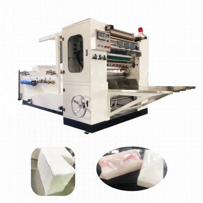 China Paper industry automatic soft facial tissue paper making machine box drawing facial tissue machine with packing machine for sale