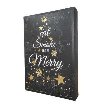 China Luxury Reused Advent Calendar Box Materials New Design Christmas Box Chocolate Box for sale