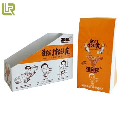 China Creative Design Personalized Gloss Lamination Cardboard Shelf Ready Packaging Box Recyclable For Food for sale