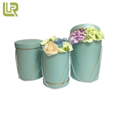 China Custom Biodegradable Recyclable Cardboard Flower Gift Box Packaging for sale