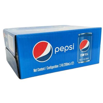 China Recyclable Recycled Paper Can Packaging Box For Drinks With Your Own Logo for sale