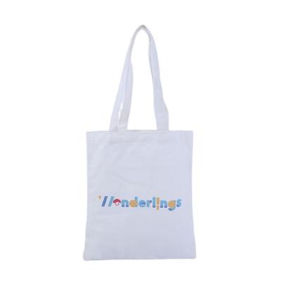 China High Quality Canvas Bag Custom Design Logo Printed Folding Shopping Bag Recyclable Shopping Bag for sale