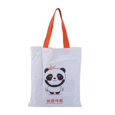 China Canvas Bag Made In China Custom Folding Canvas Shopping Bag Foldable for sale