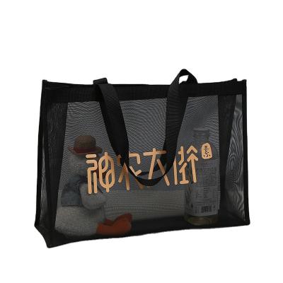 China Custom Logo Wholesale Cheap Reusable Shopping Bag 2021 New Popularity Grid Cloth Shopping Bag for sale