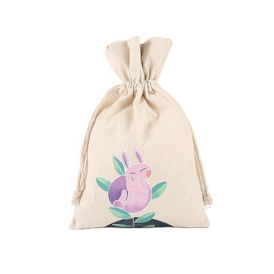 China Modern Stylish Popular Canvas Drawstring Bag Style Drawstring Package Storage Canvas Bag Drawstring for sale