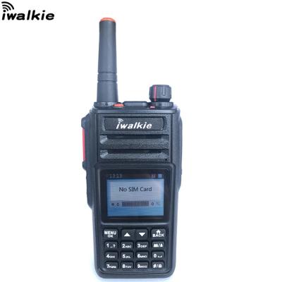 China Single Call Duplex Call All Call Iwalkie Walkie Talkie POC Radio 2G/3G/4G LTE Simcard POC Two Way Radio 4G PTT HJ3698L-T1 for sale