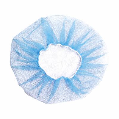 China 100% Cotton Wholesale Price Medical Hospital Hair Net Blue Nylon Hat for sale