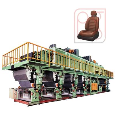 China Customized Factory Automobile Leather Cushion Production Line Leather Production Machinery for sale