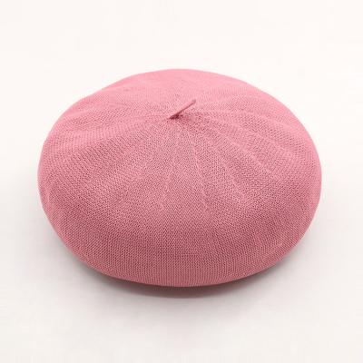 China Image X1213 Newcomer Painter Hats Fashion Wild Pumpkin Beret Painter Hat Retro Knitted Knitted Beanie Hat for sale