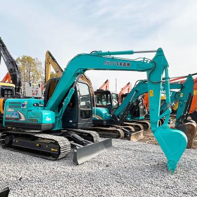 China Sk75 Compact Used Kobelco Excavators Construction Track Digger 7Ton for sale