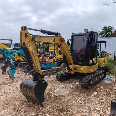 China Hydraulic Mini Caterpillar 303.5 Used CAT 3ton Excavators Engineering Track Diggers for sale