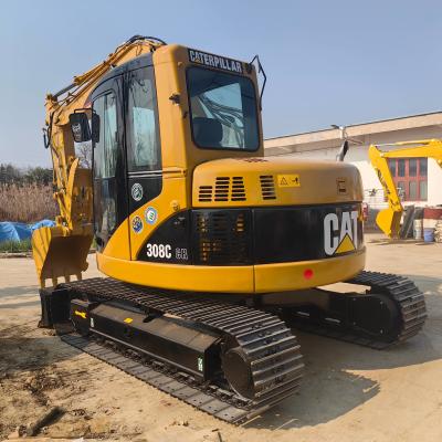 China 8Ton Used Cat 308C Construction Machinery Excavators 0.35m3 Equipment Digger for sale