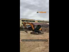 south korea brand used mini crawler hyundai 60vs hydraulic 6 ton digger