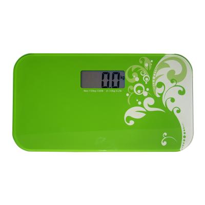 China Sensor System Bathroom Body Scales High Strength Tempered Glass Weighing Body Scale for sale