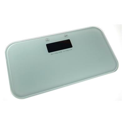 China Rectangular Portable Pure Household Body Weight Indication Sensor System Mini Low 150kg Battery Scale for sale