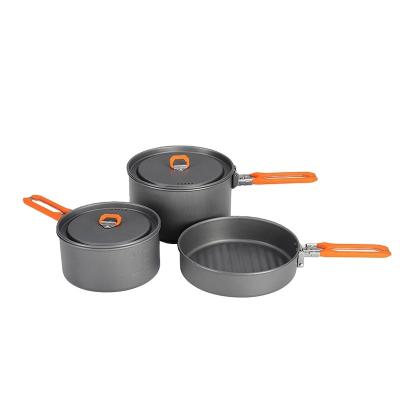 China FEAST Fire-Maple factory manual outdoor camping stove 3 kits and 2 pots cookware for sale