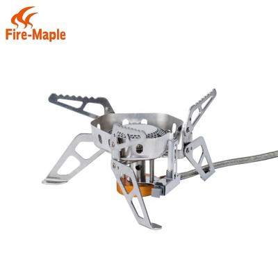 China FMS-125 Maple Windproof Butane Gas Stove Outdoor Fire Stove for sale