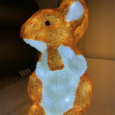 China Squirrel Series Custom Animal Squirrel Ornaments Super Cute Decorative Lights for sale