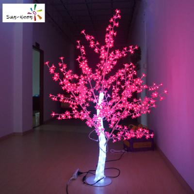 China Waterproof Fancy Indoor Home Decorative Artificial Trees With Lights Lighting Decorative Indoor Tree for sale