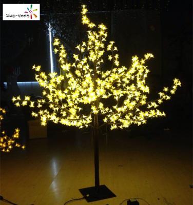 China Eco-friendly Simulation High Shining Led Tree Light With High Quality Led Twig Tree Lights Fantastic Led Solar Cherry Blossom Tree Light for sale