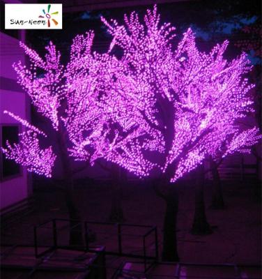 China Cheap Artificial Purple Tree Lighted Outdoor Quality Waterproof Fancy Trees Interesting Purple Skirt Tree For Sale for sale