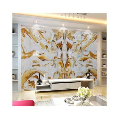 China Factory Price Modern High Quality Artificial Stone Onyx Made In China Artificial Marble for sale