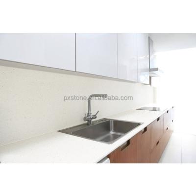 China Durable Quartz Countertop Shower Stone Wall Panel Artificial Quartz Metmer Leaf for sale