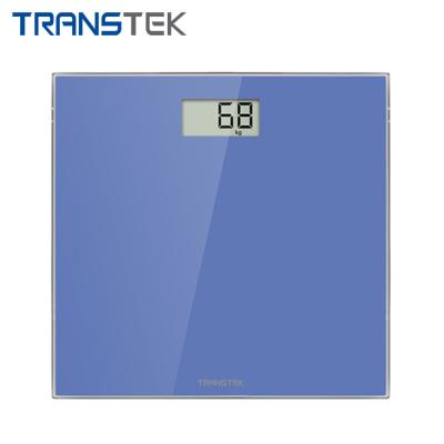 China TRANSTEK 150kg 180kg 199kg Portable Electronic Human Personal Bath Room Weighing Smart Digital Scale For Body Weight 300x300x23.5mm for sale