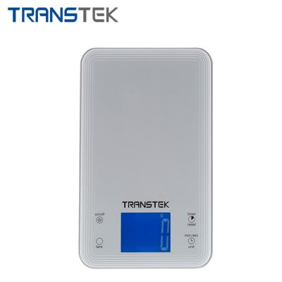 China Weight Measuring TRANSTEK 5kg MINI Portable Grams/Ounces Pounds Electronic Digital Food Kitchen Scale for Weight Loss, Rack, Cooking for sale