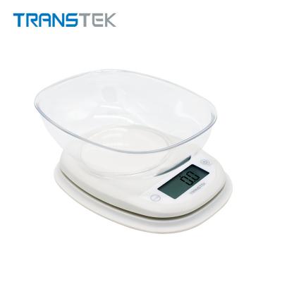 China 5kg/1g Bathroom Electronic Kitchen Scale Wireless Digital Kitchen Scale for sale