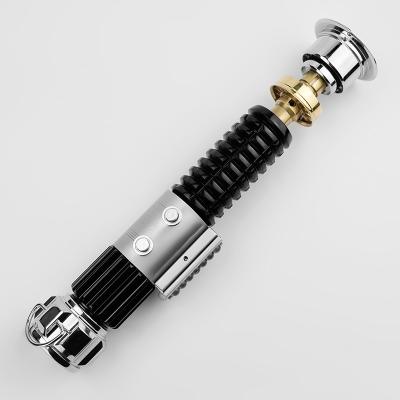 China For Fun THYsaber Metal Grip Pixel Soft Swing Obi Dueling Pale Lightsaber With Lock Blaster Clash Drag Kick Mode for sale