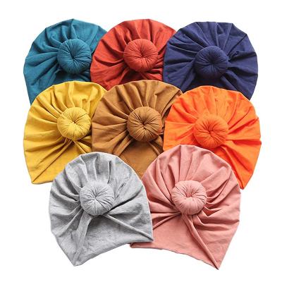 China 2021 Organic Candy Snoozzz Cotton Turbantes Para Bebe Baby Headbands Baby Hair Accessories For Baby for sale